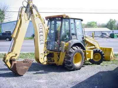 New john deere 310 sg 4X4 backhoe extenda-hoe tires