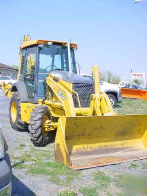 New john deere 310 sg 4X4 backhoe extenda-hoe tires
