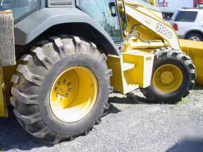 New john deere 310 sg 4X4 backhoe extenda-hoe tires