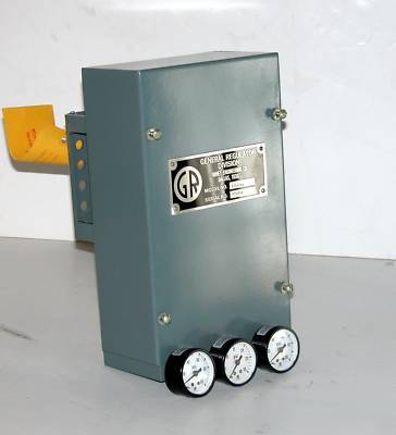 Pneumatic control positioner general regulator accudriv