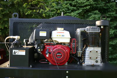Sealcoating equipment advantage 825 trailer b'goat blow