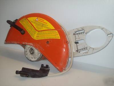 Used ts 420 14IN. cast arm with guard comeplete