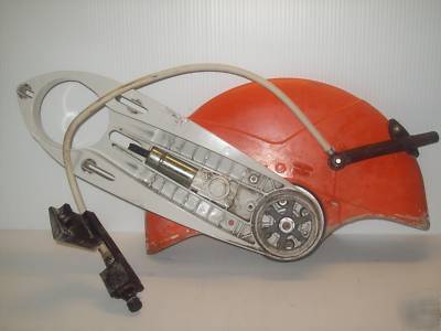 Used ts 420 14IN. cast arm with guard comeplete