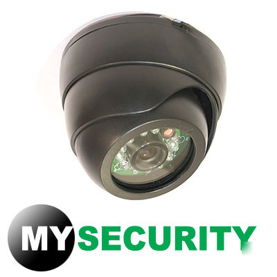 Vandal-proof security dome camera, ir 15M night vision
