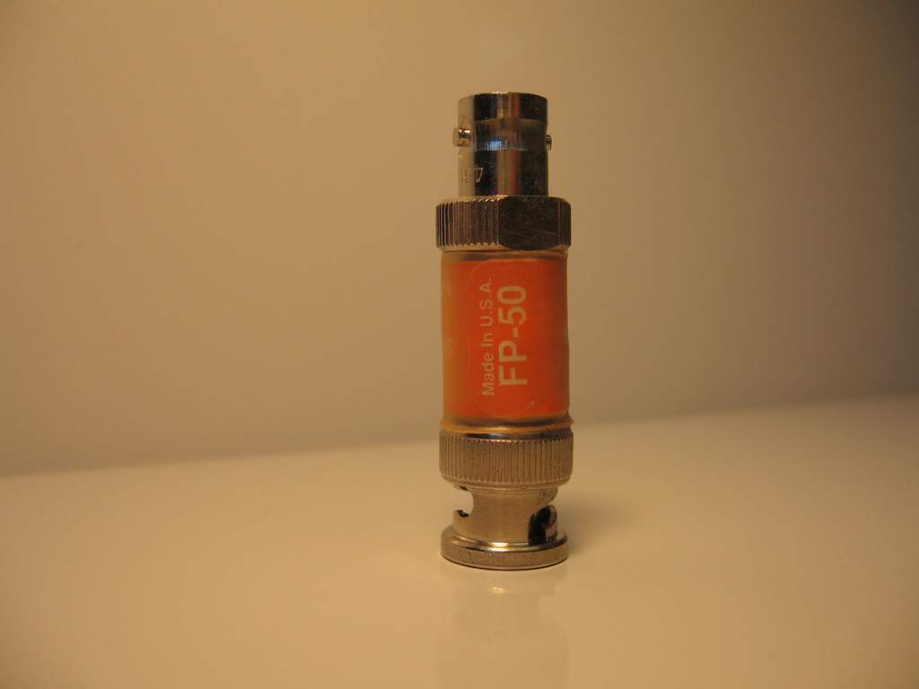 Trilithic 3DB attenuator 50 ohm bnc m/f w free 6