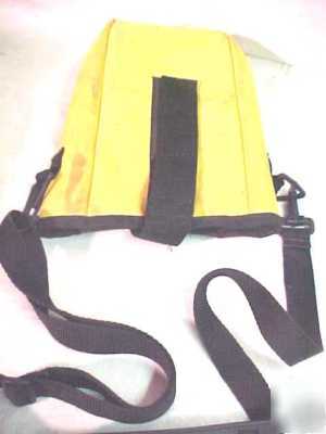 Trimble nylon foam-lined surveying tool case w/ strap