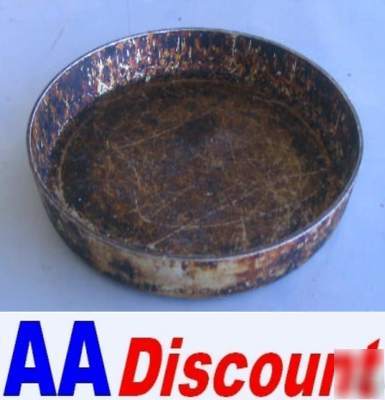 Used (lot of 12) 6 inch seasoned pans pizza bread pan