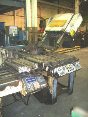 Used marvel 81A10PC fully automatic vertical band saw