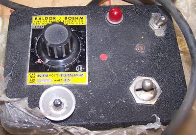 New baldor motor controller unit, cat# bc-115 