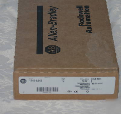 Nib allen bradley 1747-L542 'c' b 'good as sealed '