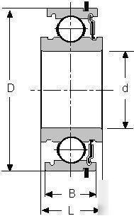 1641-rs- (sp) 7516SLG 7516-slg S8605-8 ball bearing