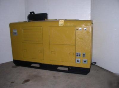 30 kw kato generator set, 56 hp diesel engine enclosed