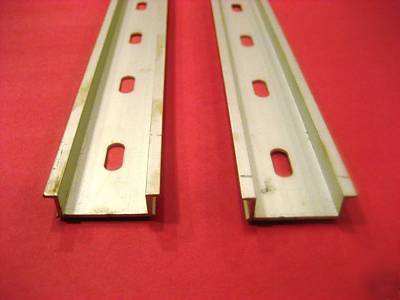 5 piece box-1M heavy weight aluminum slotted din rail 