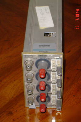 5A14N tektronix four channel amplifier oscilloscope M35
