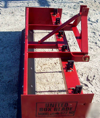 6' united box blade, model 672HD will not find for less