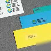 Avery-dennison clear mailing label 1/2IN x 1-3/4IN |1