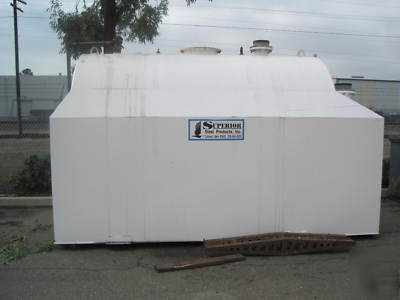 Closed top diked above ground tank for flammable liquid