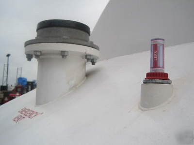 Closed top diked above ground tank for flammable liquid