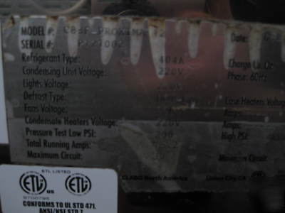 Fb deranieri 24 pan gelato display case price reduced