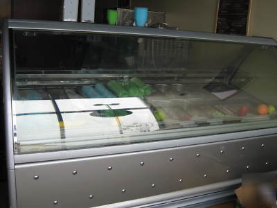 Fb deranieri 24 pan gelato display case price reduced