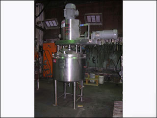 125 gal lee triple motion vacuum kettle, s/s 