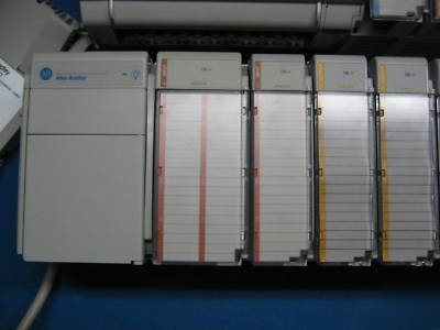 Allen bradley micrologix 1500 plc 12 compact i/o cards