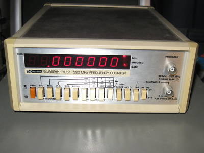Bk precision 1851 520 mhz frequency counter