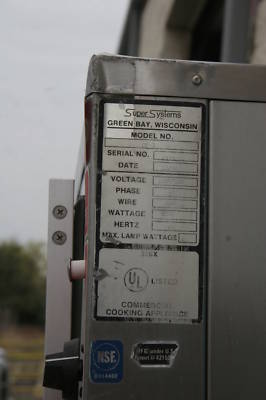 Commercial super systems bread oven proofer combo 