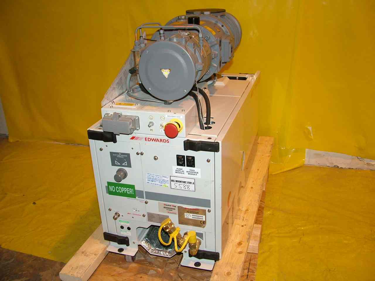 Edwards dry vacuum pump IQDP80 QMB500 rebuilt 