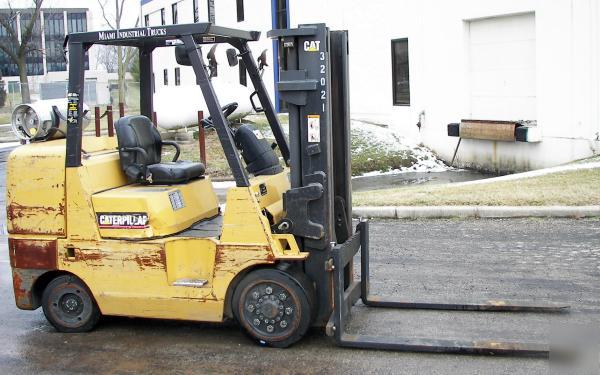 03' cat GC45K 10,000 lb lpg forklift caterpillar 10000