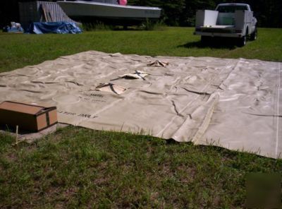  10,000 gallon collapsible fuel / water storage tank
