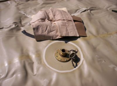  10,000 gallon collapsible fuel / water storage tank