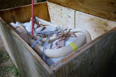  10,000 gallon collapsible fuel / water storage tank