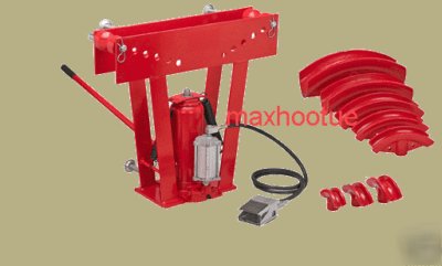16 ton air hydraulic pipe bender foot pedal heavy duty