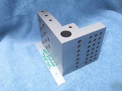 Angle plate step toolmaker machist tapped 1/4 ground 3A