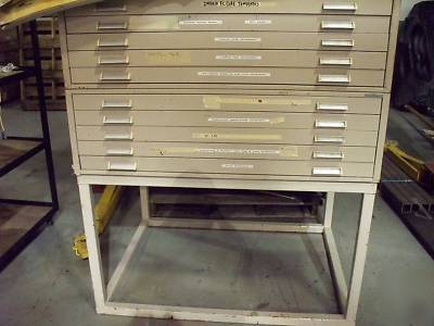 Blueprint or poster cabinet 