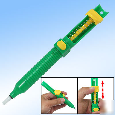 Desoldering solder green plastic pump sucker tool