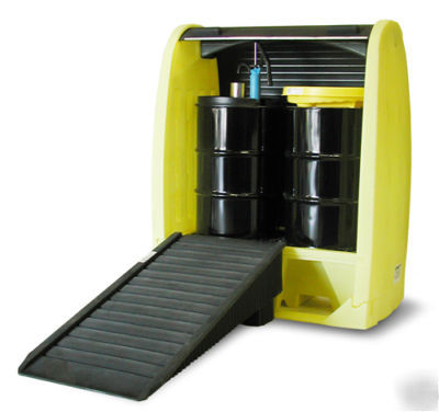 Enpac 4062-ye 2 barrell containment unit
