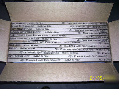 Flanders percisionaire pinch frame w/notch 16X25X1-12PK