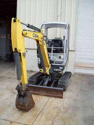 Gehl 223 excavator,4248 lbs,06,191 hrs,dig 8' we ship
