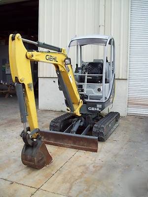 Gehl 223 excavator,4248 lbs,06,191 hrs,dig 8' we ship