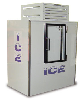 Glass door ice merchandiser 47 cu ft.