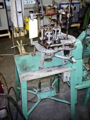 Goldpro 4-position wire twist, braid and wrap machine