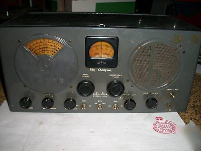 Hallicrafters sky champion ham radio receiver s 20 r