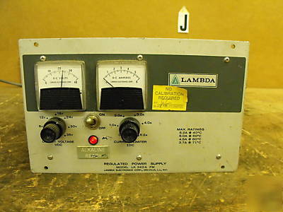 Lambda regulated power supply m# LK342A, fm s# D73787 