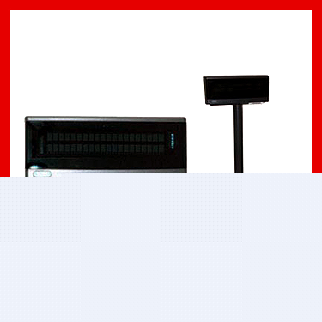 Logic usb pos pole display black vfd LD9900UP-gy
