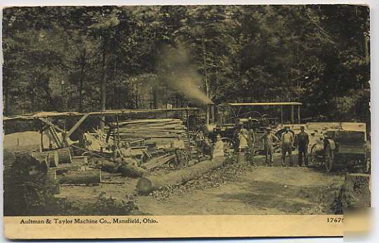 Mansfield, oh pc aultman & taylor machine co. sawmill