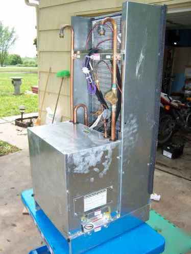 New 1.6 ton ground water source heat pump furnace ac