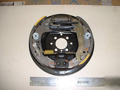 New brake shoe assembly,rear, lh, cushman pt# 891812, 