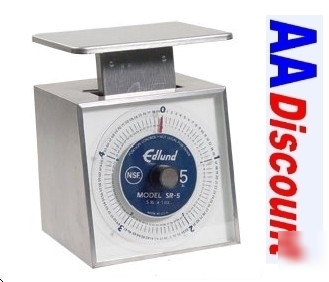 New edlund premier 5 lb portion scale nsf SR5 sr-5 new